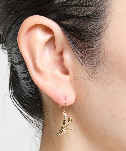 gargle（ガーグル） ピアス ガーグル：サイエンスシリーズ カマキリ