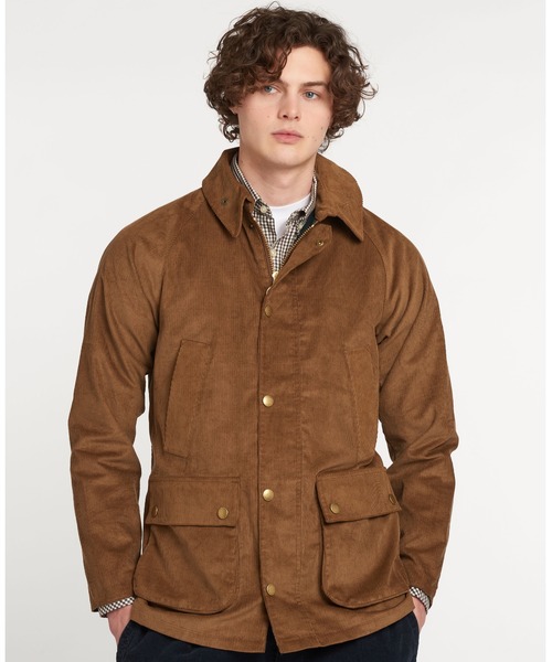 Barbour（バブアー） ジップアップブルゾン 38 ベージュ メンズ