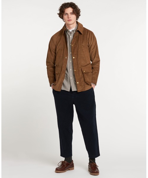 Barbour（バブアー） ジップアップブルゾン 38 ベージュ メンズ