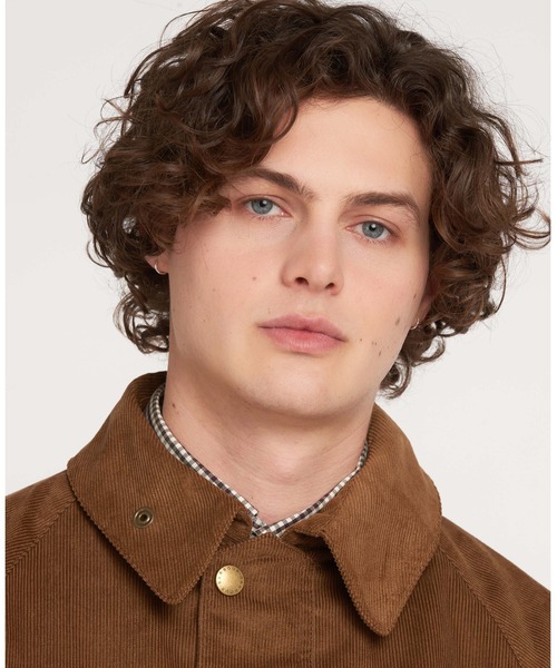 Barbour（バブアー） ジップアップブルゾン 38 ベージュ メンズ