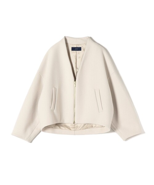 SHIPS（シップス） ジップアップブルゾン ONE SIZE ナチュラル