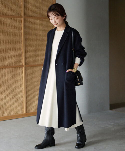 SLOBE IENA（スローブイエナ） ニットワンピース FREE ブルー