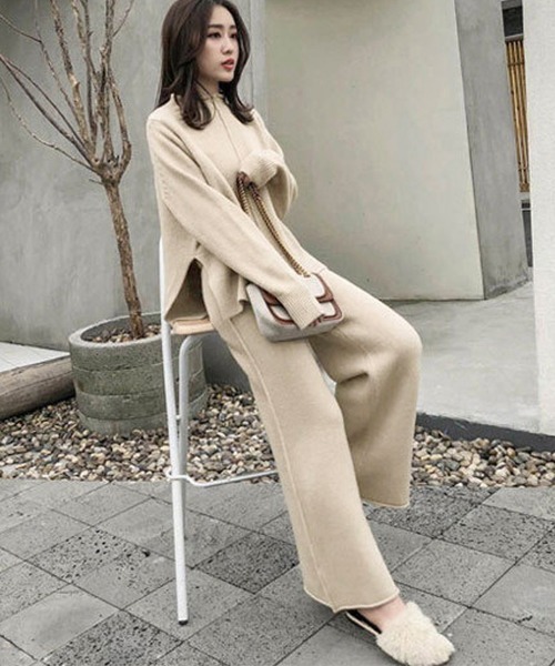 MINIMUS ミニマス【セットアップ】 miniministore（ミニミニストア） セットアップ FREE ベージュ