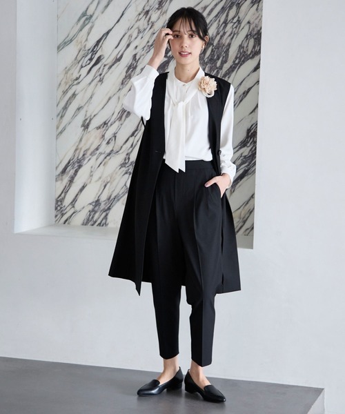 「GLOBAL WORK」 コート FREE アイボリー レディース_画像4