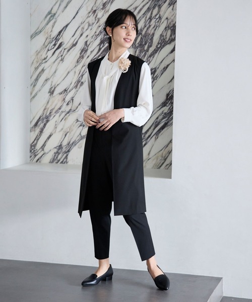 「GLOBAL WORK」 コート FREE アイボリー レディース_画像5