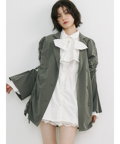 jouetie（ジュエティ） ジャケット テーラードジャケット ギャザー