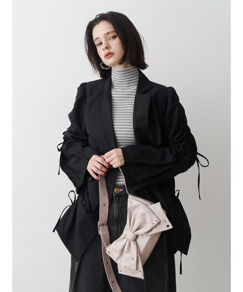 jouetie（ジュエティ） ジャケット テーラードジャケット ギャザー