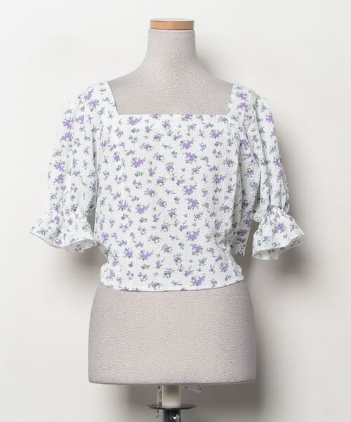 「jouetie」 半袖ブラウス MEDIUM パープル レディース