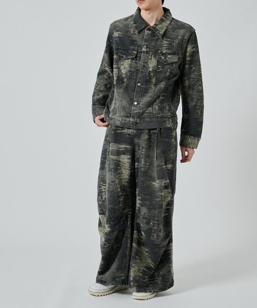 【TAAKK/ターク】DESIGN TROUSERS TAG（PORTER） ジーンズ 「TAAKK/ターク」DESIGN TROUSERS