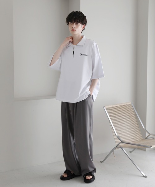 「U.S. POLO ASSN.」 7分袖Tシャツ S ブルー メンズ