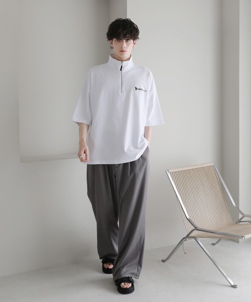 「U.S. POLO ASSN.」 7分袖Tシャツ S ブルー メンズ