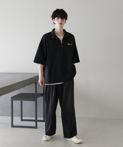 「U.S. POLO ASSN.」 7分袖Tシャツ S ブルー メンズ