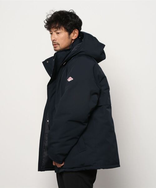 【美品】ダントン　ダウンジャケット　ブラック　メンズS Danton（ダントン） ダウンジャケット SMALL ブラック メンズ