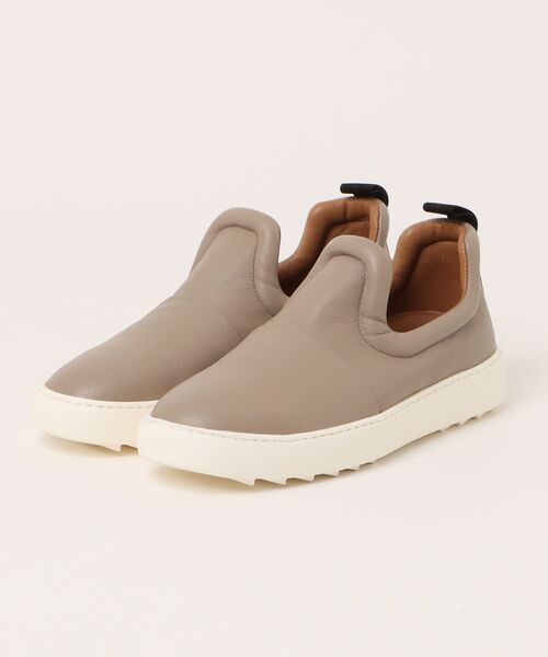 未使用SUSレザーローファースニーカー スニーカー SUS サス スムーススリッポンタイプスニーカー レディース