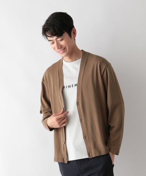GLOBAL WORK（グローバルワーク） カーディガン 洗えるサラサラサマー