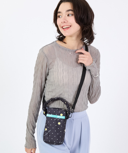 国内直営【LeSportsac】GH MINI PHONE XBODY ショルダーバッグ LeSportsac ショルダーバッグ バッグ GH MINI PHONE XBODY