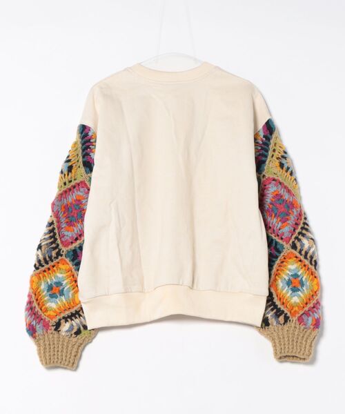 チチカカ（TITICACA） トレーナー スウェット Rico スウェットxハンド