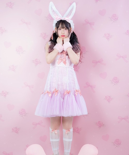 コスプレ コラボバニーワンピース 「コスプレ5点セット」