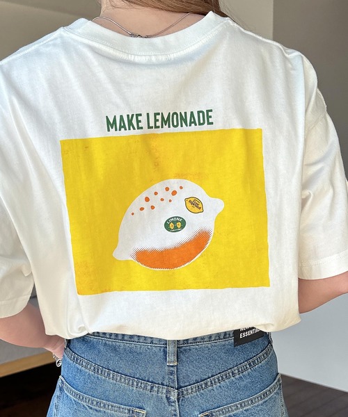 「ANME」 半袖Tシャツ M ホワイト系その他2 レディース_画像2