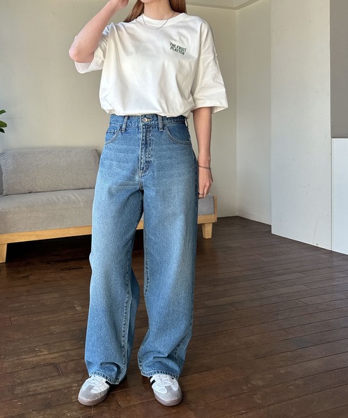 「ANME」 半袖Tシャツ M ホワイト系その他2 レディース_画像4