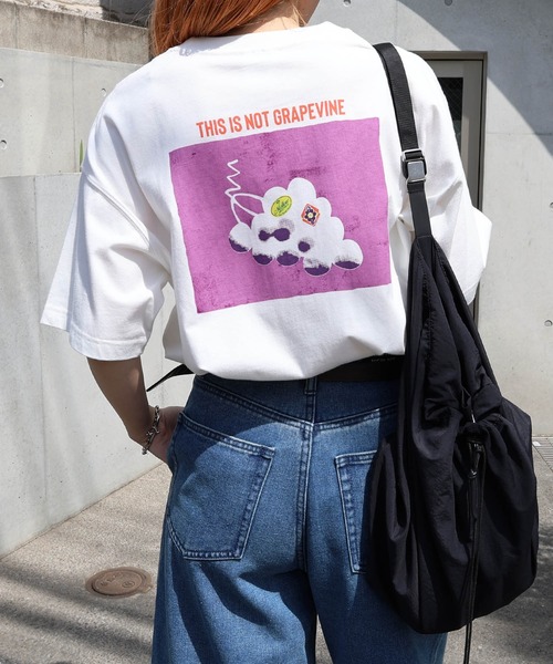 「ANME」 半袖Tシャツ M ホワイト系その他2 レディース_画像5