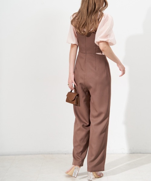 「VANNIE U」 オールインワン S ブラウン レディース_画像2