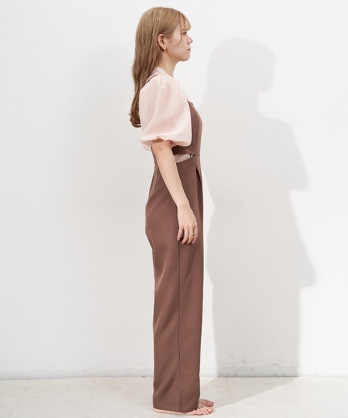 「VANNIE U」 オールインワン S ブラウン レディース_画像5