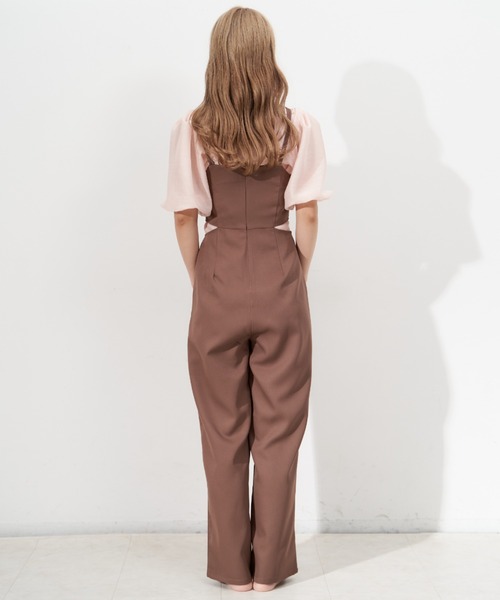 「VANNIE U」 オールインワン S ブラウン レディース_画像7