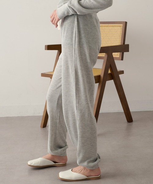 Hanes（ヘインズ） パンツ 「Hanes」ワッフルロングパンツ