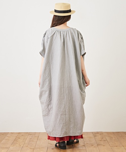 「CUBE SUGAR」 半袖ワンピース M ホワイト レディース_画像7