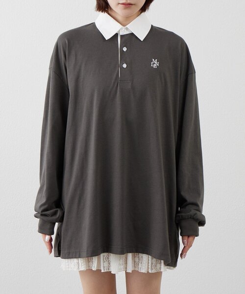 M-LINE tシャツ 「mline」BIGラガーシャツ レディース : ZOZOTOWN