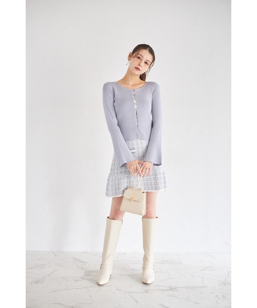 tocco closet（トッコ クローゼット） ニット セーター フレアスリーブ
