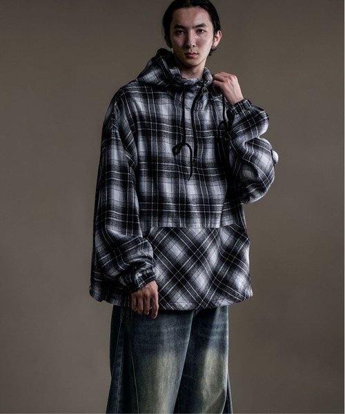 CALIFORNIA OUTFITTERS パーカー 10A10 フランネル チェック ハーフ