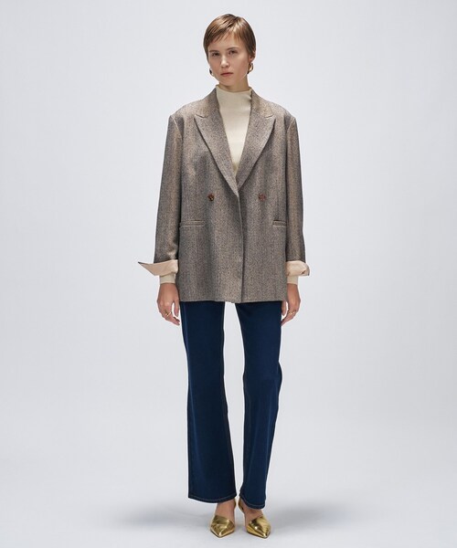 クロエンス（cloenc）/ヘリンボーンテーラードジャケット cloenc（クロエンス） ジャケット テーラードジャケット ヘリンボーン