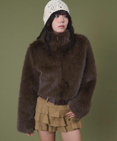 dispark ブルゾン アウター DISPARK/「25年秋冬新作」フェイクファー