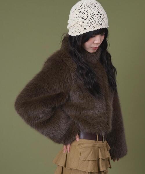 dispark ブルゾン アウター DISPARK/「25年秋冬新作」フェイクファー