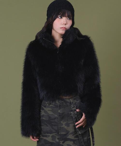 dispark ブルゾン アウター DISPARK/「25年秋冬新作」フェイクファー