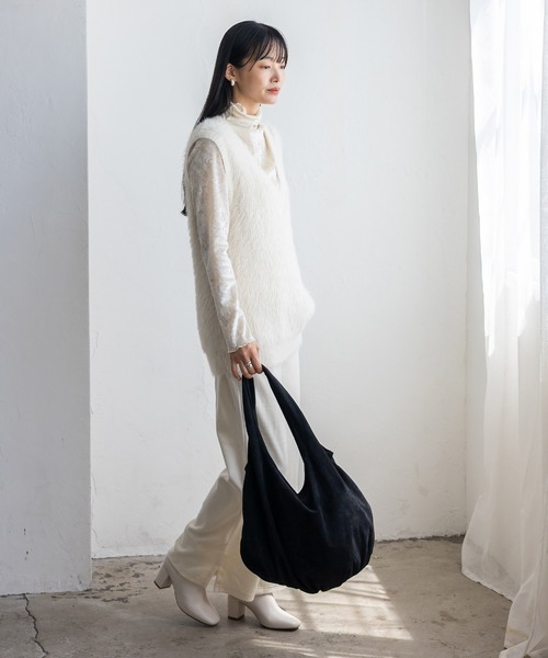 パルティール VitaFelice（ヴィータフェリーチェ） トートバッグ スウェード調