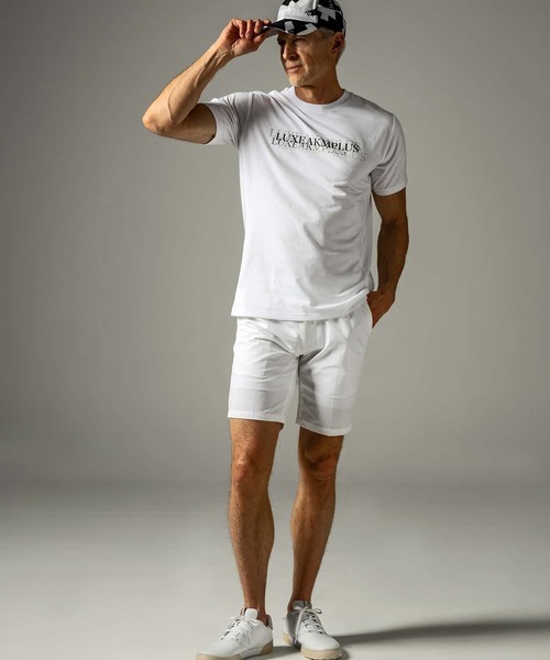 [LUXEAKMPLUS] короткий рукав футболка M белый мужской 