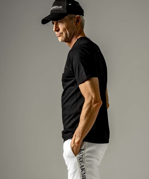 [LUXEAKMPLUS] короткий рукав футболка M белый мужской 