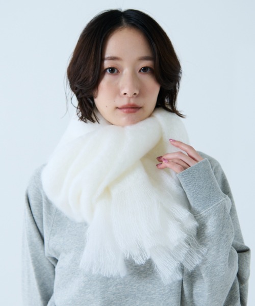 814 EZCARAY ストール マフラー 「814 EZCARAY / エスカライ」モヘア