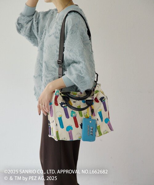 ear PAPILLONNER（イア パピヨネ） トートバッグ 「はぴだんぶい×PEZ