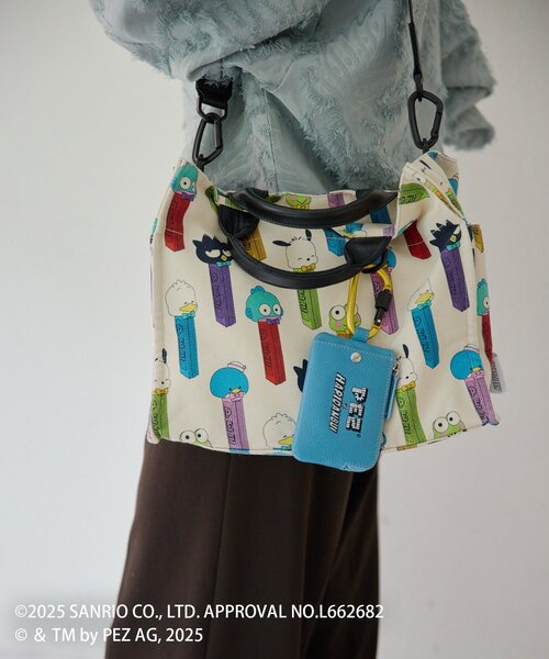 ear PAPILLONNER（イア パピヨネ） トートバッグ 「はぴだんぶい×PEZ