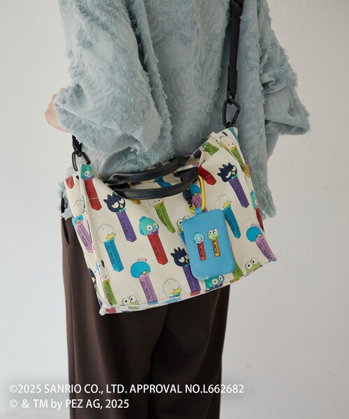 ear PAPILLONNER（イア パピヨネ） トートバッグ 「はぴだんぶい×PEZ