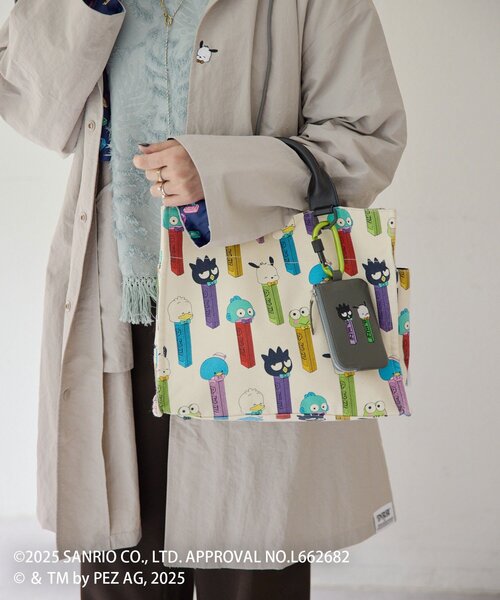 ear PAPILLONNER（イア パピヨネ） トートバッグ 「はぴだんぶい×PEZ