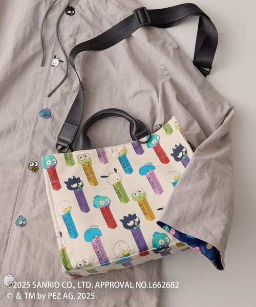 ear PAPILLONNER（イア パピヨネ） トートバッグ 「はぴだんぶい×PEZ