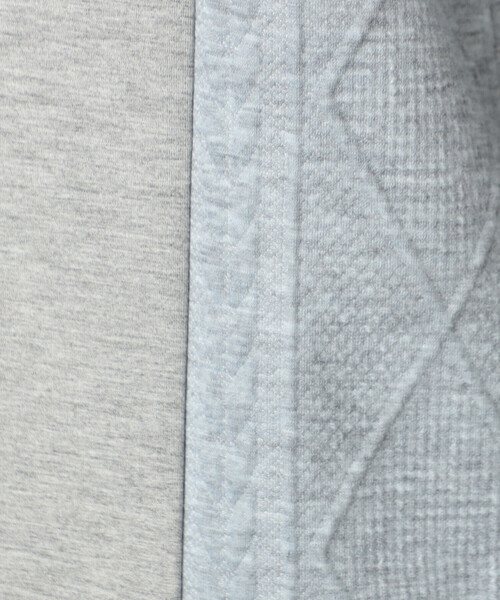 COMME CA MEN（コムサメン） tシャツ ケーブルコンビ プルオーバー