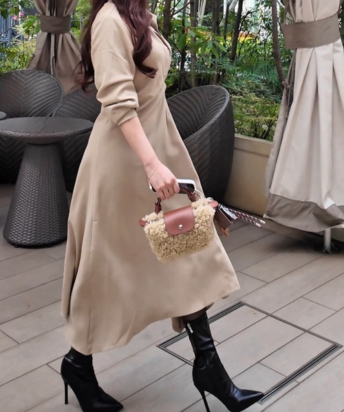 THEODORIC.dy(セオドリックディ) ワンピース ウェストベルトシャツ THEODORIC.dy(セオドリックディ) ワンピース ウェストベルトシャツ