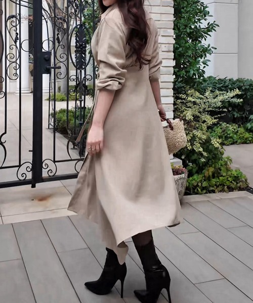 THEODORIC.dy（セオドリックディ） ワンピース ウェストベルトシャツ