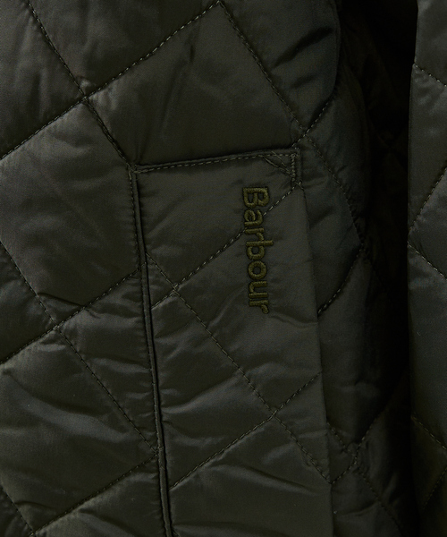 ブルゾン アウター 「Barbour / バブアー」EXMOOR / エクスモア キルティング ステンカラーコート/ミドル レングスの画像